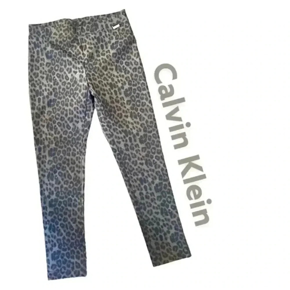 Calvin Klein Animal Print Slacks - Picture 1 of 9